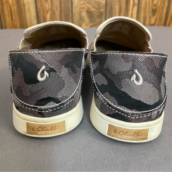 Olukai Pehuea Pai camo slip on shoes 9.5 - Picture 7 of 11